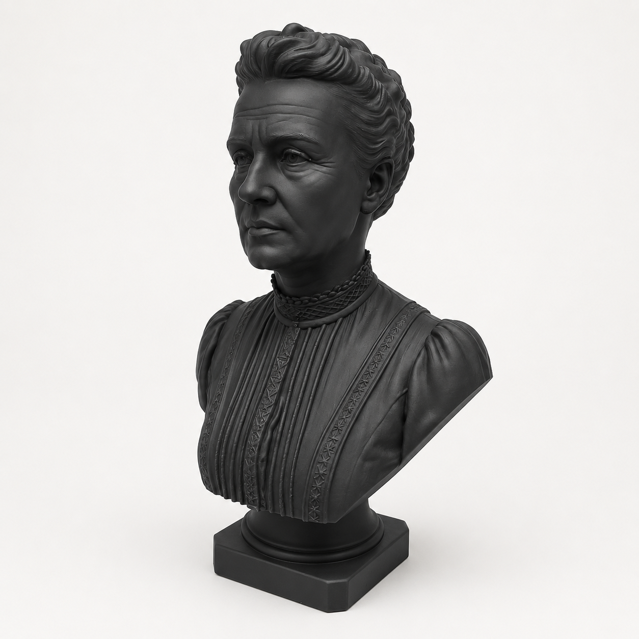 Marie Curie Büste – dekorative Produktansicht der Büste