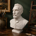 Vincent van Gogh Büste – Hauptansicht der 3D-gedruckten Skulptur