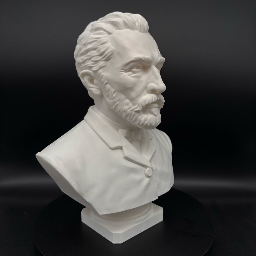 Vincent van Gogh Büste – Detailansicht der Büste, Produktfoto 02