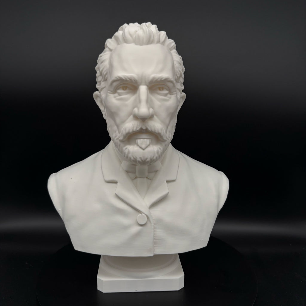 Vincent van Gogh Büste – Detailansicht der Büste, Produktfoto 12