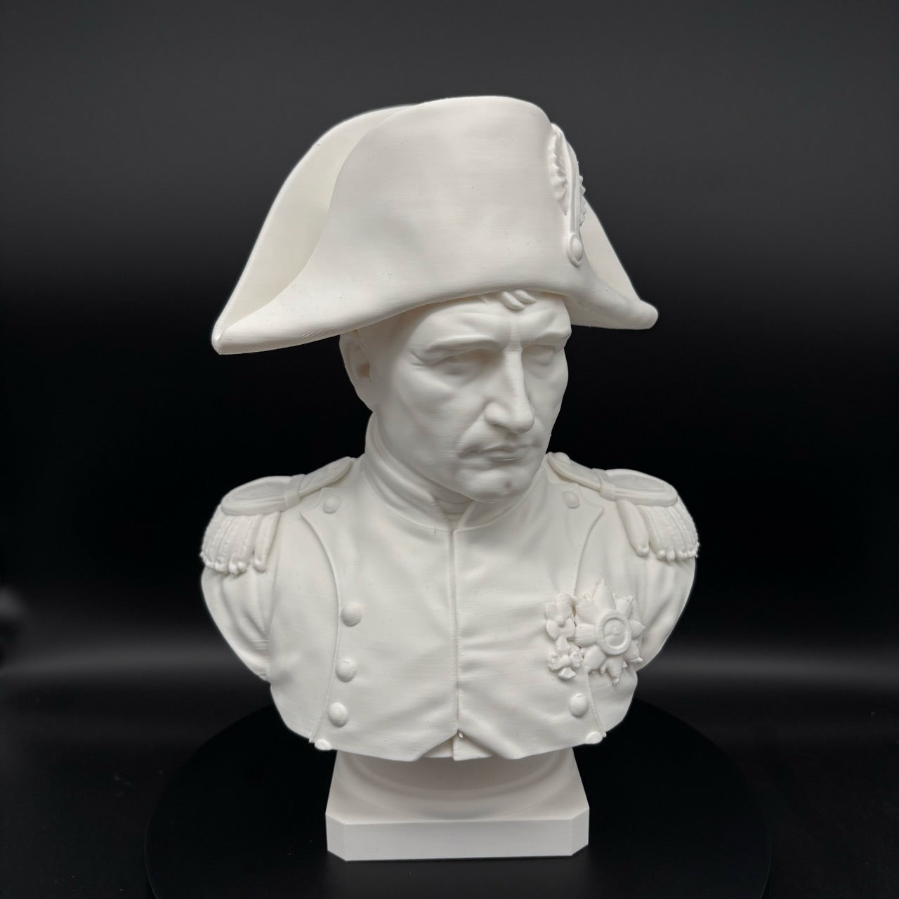 Napoleon Bonaparte Büste – Detailansicht der Büste, Produktfoto 08