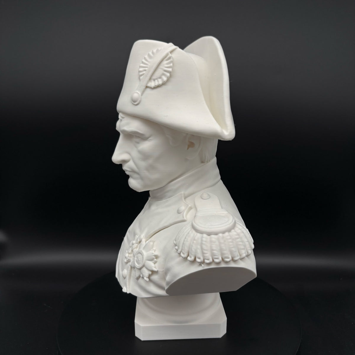 Napoleon Bonaparte Büste – Detailansicht der Büste, Produktfoto 12