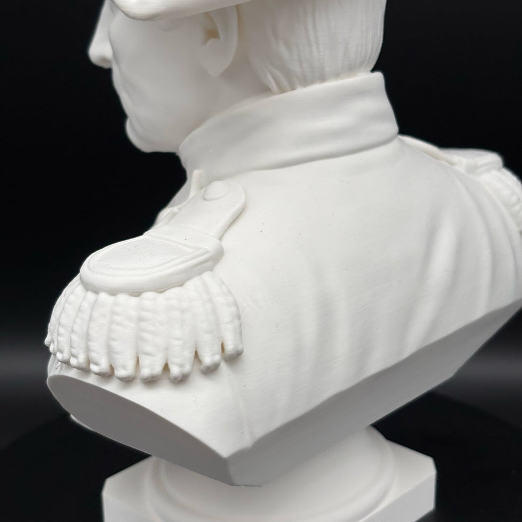 Napoleon Bonaparte Büste – Detailansicht der Büste, Produktfoto 16
