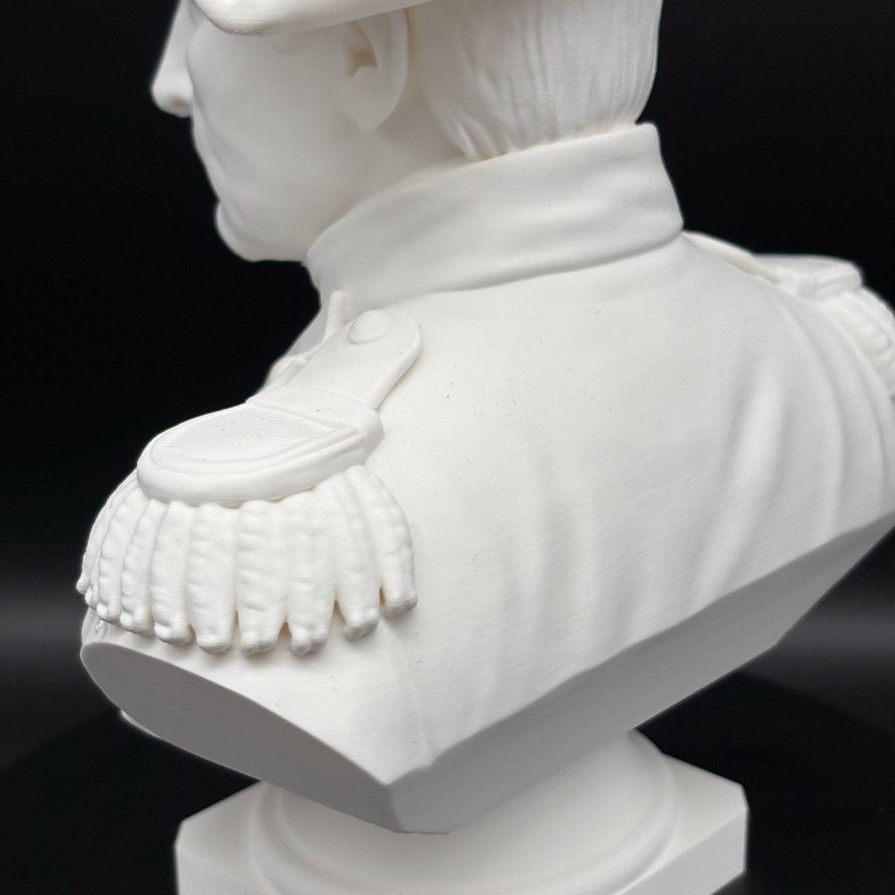 Napoleon Bonaparte Büste – Detailansicht der Büste, Produktfoto 16