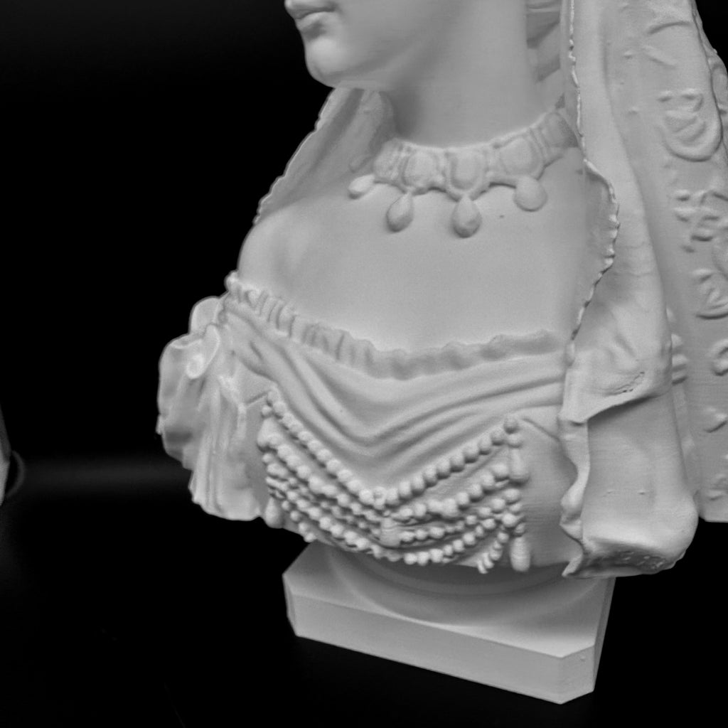 Empress Elisabeth of Austria at the Coronation - Bust