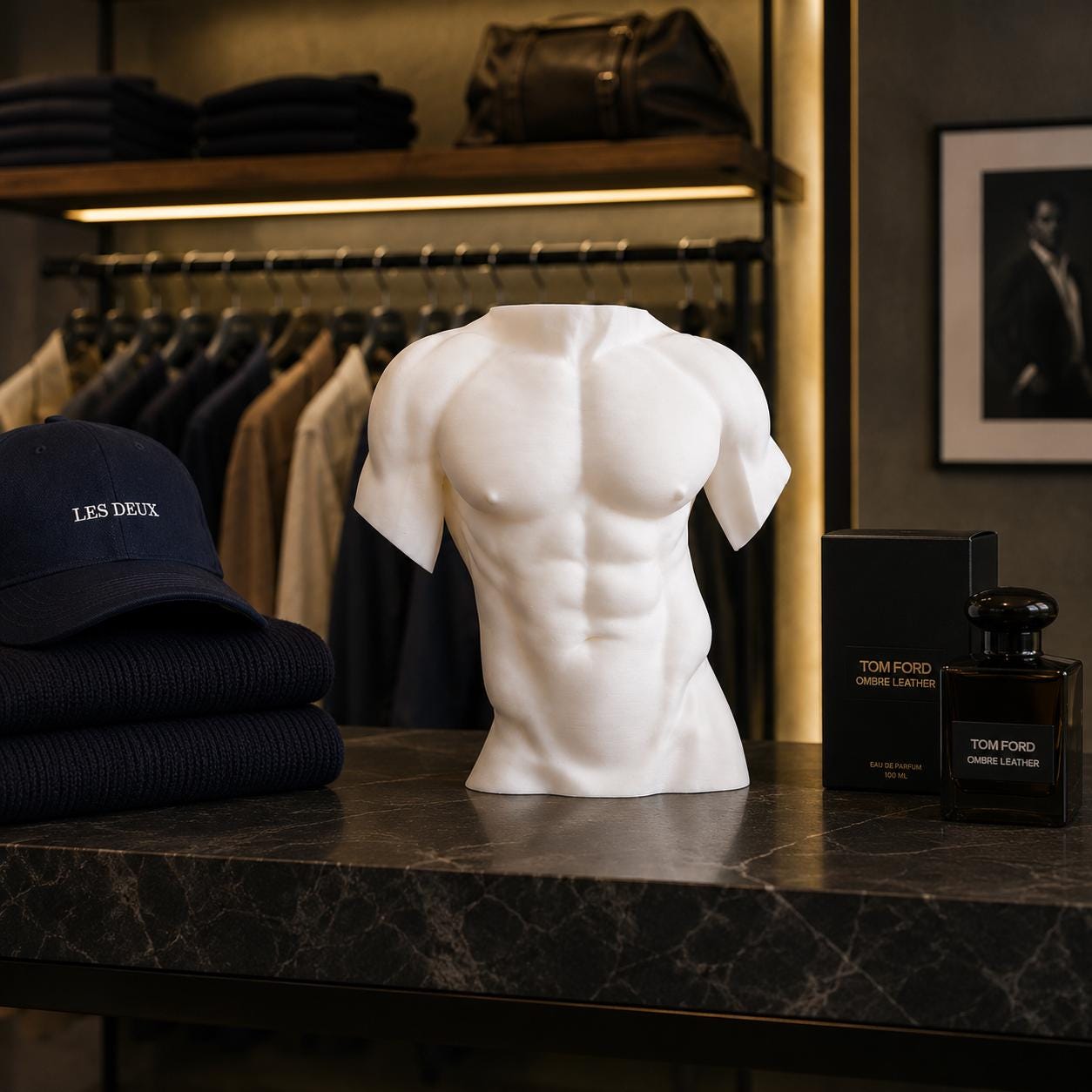 Male Torso Sculpture