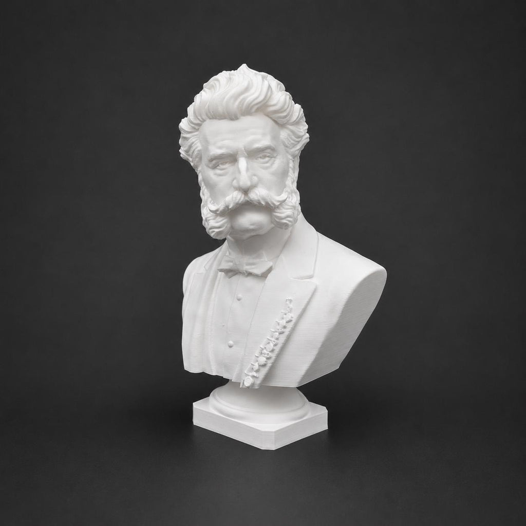 Johann Strauss the Younger - Bust