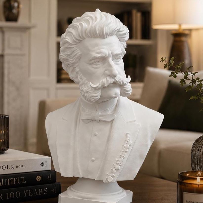 Johann Strauss the Younger - Bust