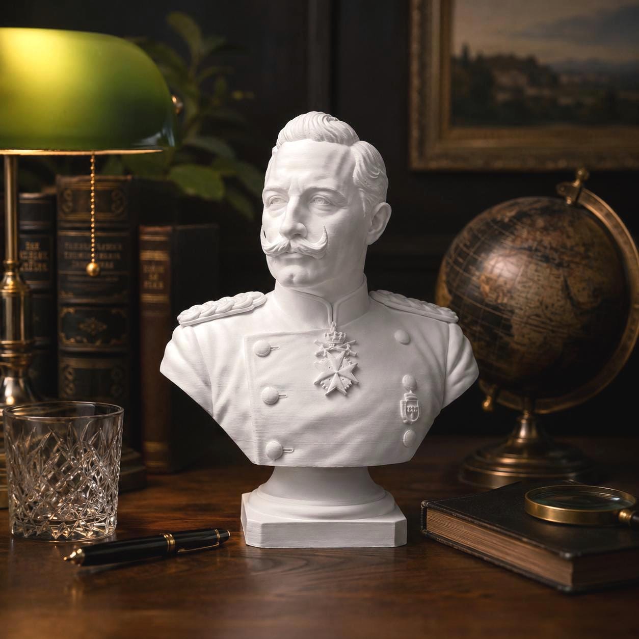 Kaiser Wilhelm II - Bust