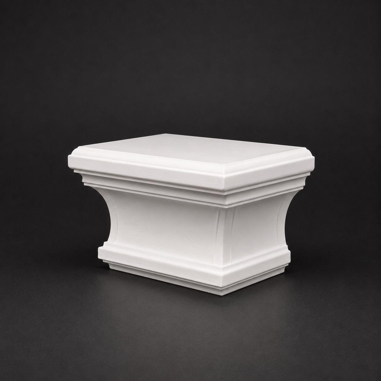 Elegant wall console with design