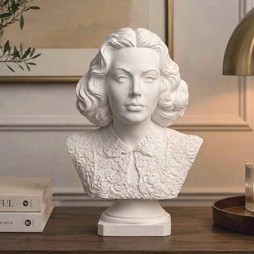 Hedy Lamarr Büste – Hollywood-Ikone und Erfinderin als Skulptur – Produktfoto 1