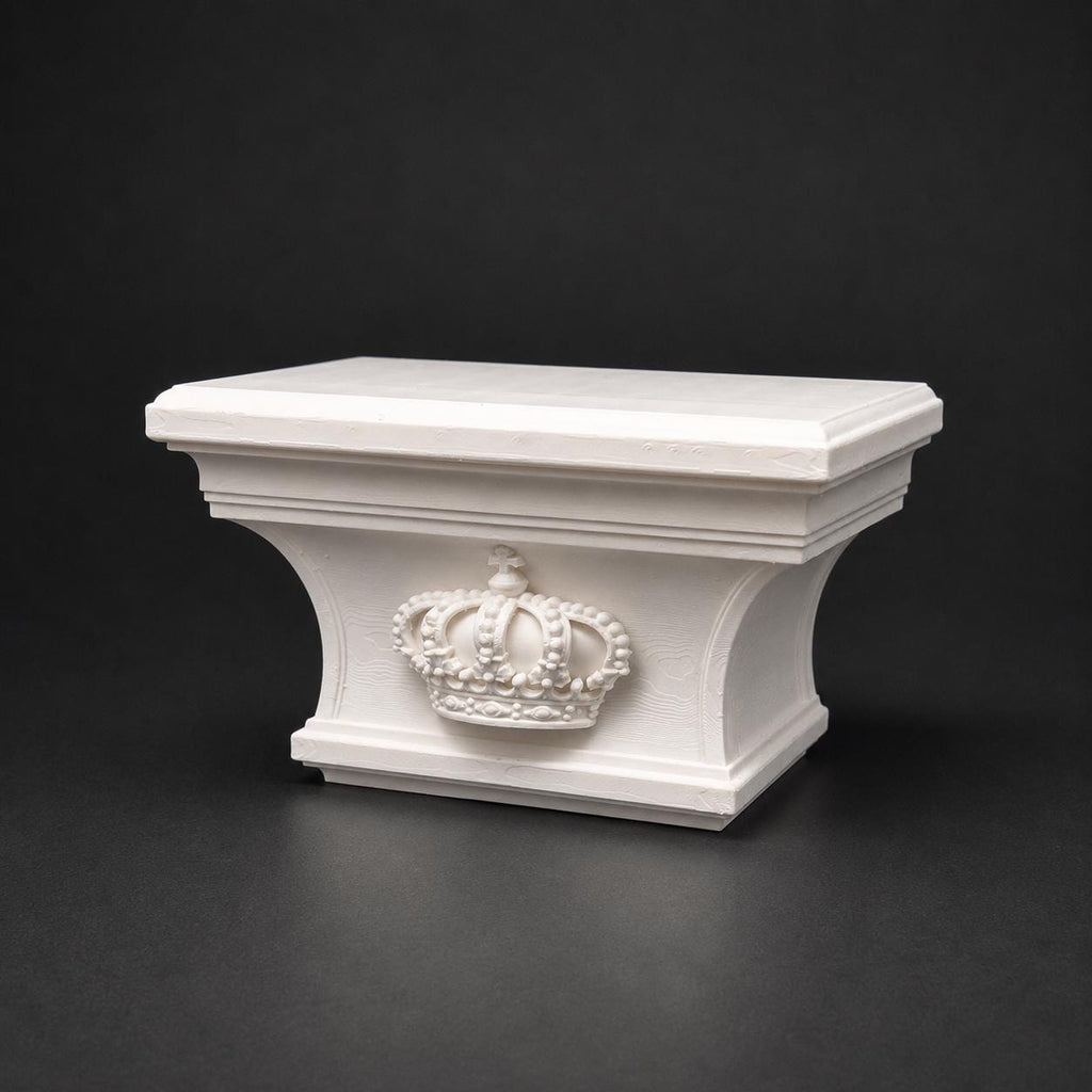 Elegant wall console with design