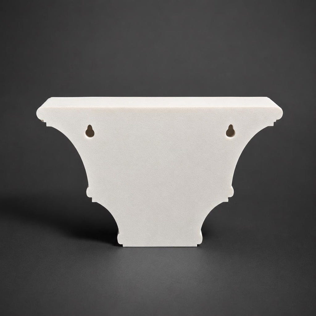 Elegant wall console with design