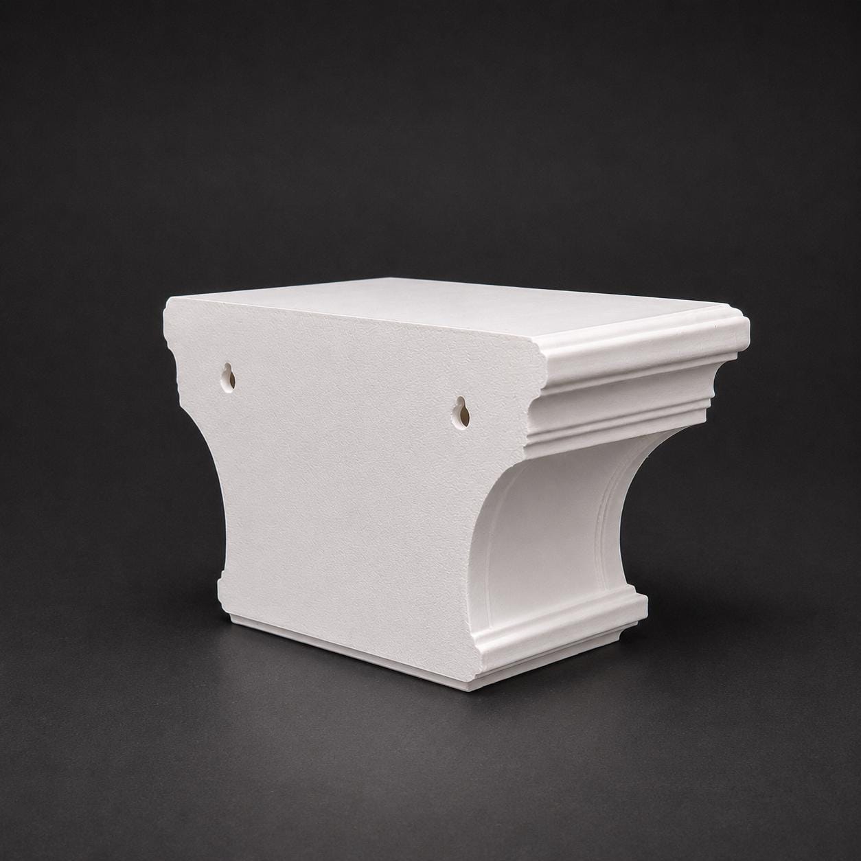 Elegant wall console with design