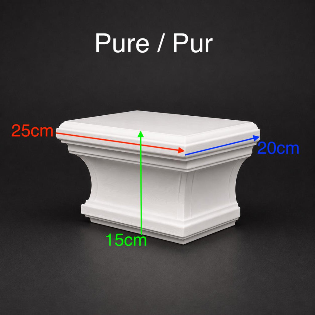 Elegant wall console with design