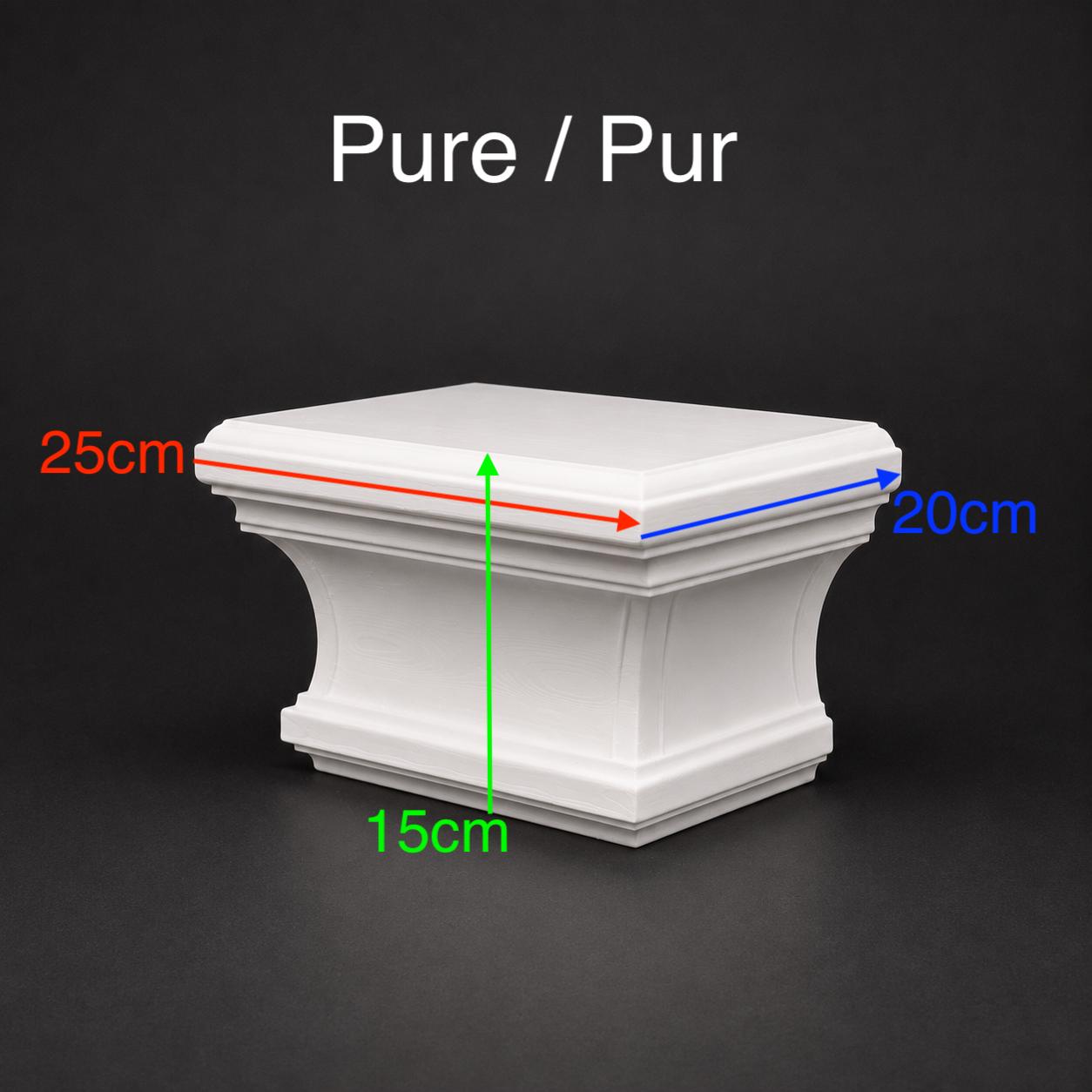 Elegant wall console with design