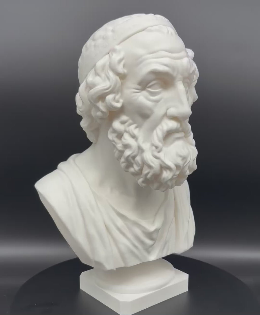 Homer Büste – Griechischer Dichter & antike Skulptur