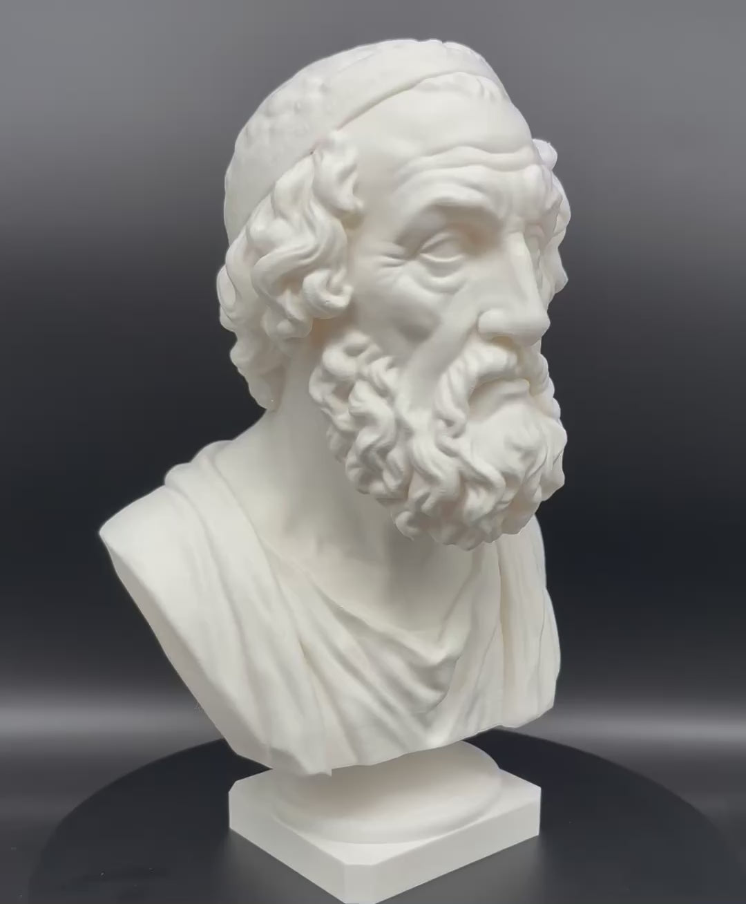 Homer Büste – Griechischer Dichter & antike Skulptur