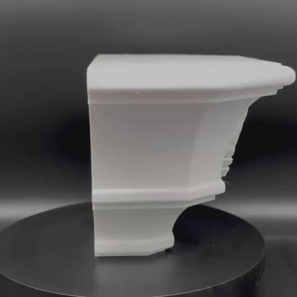 Elegant wall console with design
