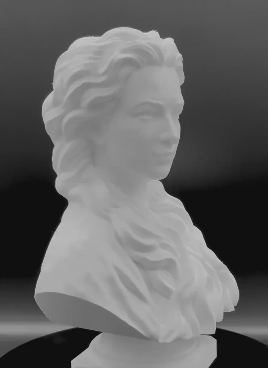 Sisi - Empress Elisabeth of Austria - in the Morning Light - Bust
